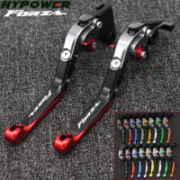 For Honda FORZA 300 125 250 2010-2019 2018 Adjustable Foldable Extending Brake Clutch Levers Handle Bar Motorcycle Accessories