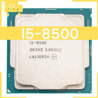 Core i5-8500, i5 8500, 3.0GHz, Used, Six Cores, Six Wire, CPU, 9M, 65W, LGA 1151