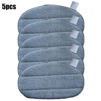 5xFor Leifheit CleanTenso Replacement Pads Steam Cleaner Broom Wiper Cover 11911 Vacuum Cleaner Sweeper Replace For Home