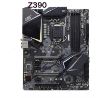 For MSI MPG Z390 GAMING EDGE AC Desktop Motherboard LGA 1151 DDR4 Micro ATX Mainboard 100% Tested OK Fully Work Free Shipping