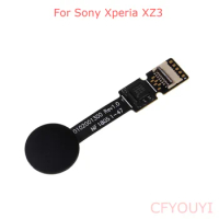 Black Color For Sony Xperia XZ3 H9436 H8416 H9493 Home Key Fingerprint Button Flex Cable