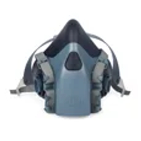 3M หน้ากากกรองคู่ รุ่น 7503 สีฟ้า Size L