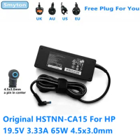 Original 65W AC Adapter Charger For HP 19.5V 3.33A 65W HSTNN-CA15 HSTNN-LA15 Laptop Power Supply