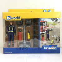 【Fun心玩】RU62700 麗嬰 德國製造 BRUDER 消防配件組+消防員 兒童 玩具 聖誕 生日 禮物