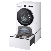 LG樂金【WD-S22FW+WT-SD250HW】18+2.5公斤WiFi蒸洗脫雙能洗洗衣機 (含標準安裝)