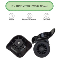 Suitable For HINOMOTO HW602 Universal Wheel Trolley Case Wheel Replacement Luggage Pulley Sliding Casters wear-resistant Repair