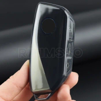 Transparent Soft TPU Car Key Case Cover for 2023 BMW Energy Ix XM X1 I7 X7 7 Series Smart Remote Key Protect Shell Accessories