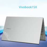 KH Carbon fiber Laptop Sticker Skin Decals Cover Protector for ASUS VivoBook 15X V5050E 15.6"