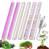 50W150W Indoor Led Grow Light 110V 220V Timer Phyto Lamp For Plants LED Lamp Phytolamps Full Spectrum Hydroponics Growing Lamps