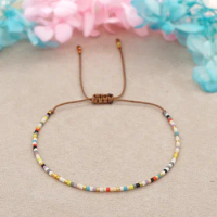 Miyuki Beaded Bracelets Simple Thin Bracelet Bohemian Pulsera Native Style Jewellery Armband for Women Jewelry Wholesale