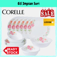 Corelle Loose ROS Rosabelle (Dinner Plate/ Luncheon Plate/ Bread Plate/ Serving Bowl/ Bowl/ Fish Pla