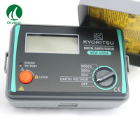 Kyoritsu 4105A-H Digital Earth Resistance Tester Earth Resistance: 0 - 2000 ohm Earth Voltage [50,60Hz]: 0 - 200V AC KEW 4105A-H