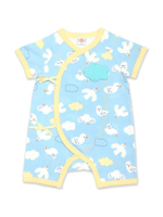 ชุดหมีแขนสั้นคอป้าย Cloud in the sky สีฟ้า size 50
