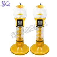 Spiral Coin Operated Vending Machine Arcade Candy Vendor Capsule Chewing Gum Toy Arcade Cabinet