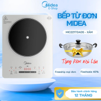 Midea Bếp Từ Đơn MIC221T0 2200W - 9 Mức Công Suất - Tặng Nồi Lẩu - An Toàn & Tiện Lợi Cho Gia Đình