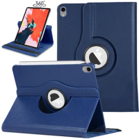 For iPad Pro 12.9" 3rd Gen 2018 Case 360 Rotating Smart Magnetic PU Leather Flip Stand Cover Support Pencil Charging for Pro12.9