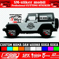 promo kanan kiri stiker mobil jeep jimny katana dll stiker adventure sticker car