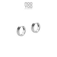 NooYoo ต่างหูสำหรับผิวแพ้ง่าย Triple Row Plain Hoop คําแนะนําผลิตภัณฑ์ใหม่ของเดือนนี้