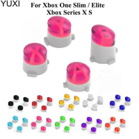 YUXI 1Set Replacement Buttons ABXY Mod Kit for Xboxone Controller Button For Xbox One Slim / Elite Xbox Series X S Repair Part