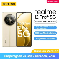 [World Premiere] realme 12 Pro Plus 5G Smartphone Snapdragon 7s Gen 2 64MP Periscope Portrait Camera 50MP Sony IMX890 OIS Camera
