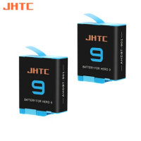 JHTC 1800 Battery For Gopro Hero 9 10 11 12 Sport Camera Accessories For Go pro 11 10 9 Black Batteries