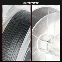 TaffSPORT DYNAEAM Senar Pancing PE 4 Braided Strand - Sensitif, Kuat, Fleksibel - Cocok untuk Air Ta
