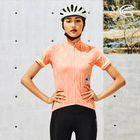 ADISI 女抗UV快乾短袖自行車衣ABL2192207 (S-XL) / 輕量 吸濕排汗 速乾 抗紫外線 防曬 反光