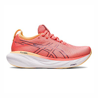 Asics Gel-nimbus 25 D [1012B437-700] 女 慢跑鞋 運動 路跑 緩震舒適 寬楦 珊瑚紅