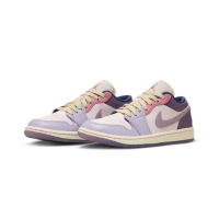 【NIKE 耐吉】W Air Jordan 1 Low 粉紫 DZ2768-651(AJ1 休閒鞋 女鞋)