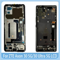 Original AMOLED For ZTE Axon 30 5G A2322 A2322G LCD Display Touch Screen For ZTE Axon 30 Ultra 5G Digitizer Assembly Repair