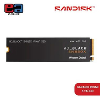 WD Black SSD SN850X M.2 1TB / 2TB / 4TB PCIe Gen4 NVMe 2280 1TB
