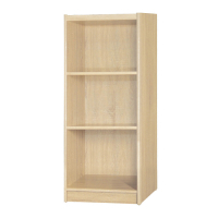 【綠活居】基斯坦   現代1.5尺三格書櫃/收納櫃(三色可選)-46x45x112cm免組