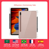 2022 5G Tablet Case for Samsung Galaxy Tab S8 Ultra S8 Plus Cover with Airbag Soft TPU Protection Galaxy Tab S7 11"FE 12.4 Plus