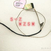 Genuine New WZSM laptop lcd lvds cable For ASUS GL553 GL553VD 40pin EDP CABLE 4K2K 1422-02H4000 6721FX001651