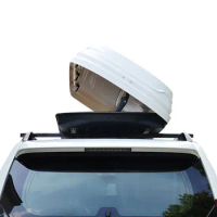 Universal ABS material auto top baggage rack Suv roof storage box cargo carrier car roof luggage box