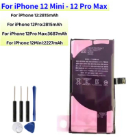 For High Capacity Rechargeable Batterie For Apple iPhone 12mini 12/12 Pro 12 Pro Max Battery For iph