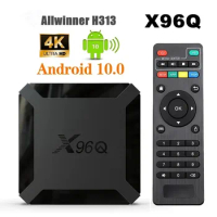 X96Q TV Box Android10 Allwinner H313 Quad Core 2GB 16GB / 1GB 8GB 2.4G Wifi 4K HD Media Player Smart Set Top Box PK X98Q