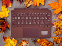 微軟 Surface Go 原廠鍵盤 勃根地酒紅 實體鍵盤保護蓋 KCM-00018 產品型號 1840