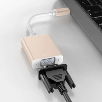 Usb 3.0 Hub Type C To Vga Splitter For Macbook Pro 13 Air M1 Adapter Laptop Computer Accessories Ipad Otg Mac Mini Dock Station