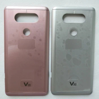 For LG V20 Original Metal Rear Battery Cover Housing Case Back Plastic Top Bottom Cover Cap Rear Housing