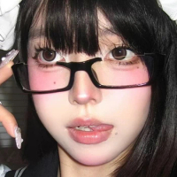 Anime Half Frames Glasses for Women Vintage Square No Lens Optical Spectacles Eyewear Girls Cosplay Photography Eyeglasses