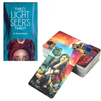 Light Seers Tarot Cards Party Puzzle Board Game Mysterious Divination Tarot Card Deck Astrology Cards Oracle Cards Tarot Cards