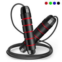 Rapid Speed Jump Rope Steel Wire Skipping Rope Bear a Heavy Burden Adjustable Jumping Rope Fitness Workout Home Sport Equipment