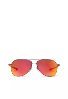 New Balance Eyewear NEW BALANCE NB01047-C04-60 飛行員框時尚金屬雙橋款式太陽眼鏡