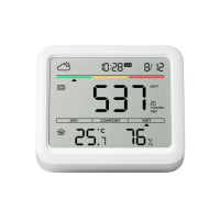 【SwitchBot】Meter Pro 溫溼度感測器 含CO2感測(溫溼度感/桌上時鐘/環境感測器/二氧化碳感測/CO2感測)