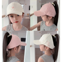 ✨     [Subsidy in Progress]Love Parent-Child Hat, Children's Baseball Cap, Girls' Visor Cap with Pon