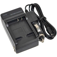 Battery Charger AC/DC Single For NP-FC10 NPFC10 NP-FC11 DSC-F77 F77A FX77 P2 P3 P5 P7 P8 P8L P8R P8S P9 P10 P10L P10S P12 V1