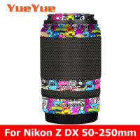 For Nikon 50-250 Decal Skin Vinyl Wrap Film Lens Body Protective Sticker Protector Coat For NIKKOR Z DX 50-250mm F4.5-6.3 VR