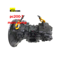 Excavator parts pc200-7 main pump for komatsu pc200 7 hydraulic pump