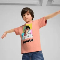 Puma Kids X Playmobil Graphic Tee Deeva Peach (62739462) 116